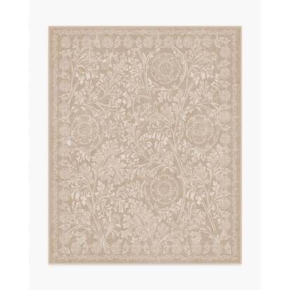 Chamomile Cream Rug by Morris & Co. - 245 x 305 cm - All-In-One Rug