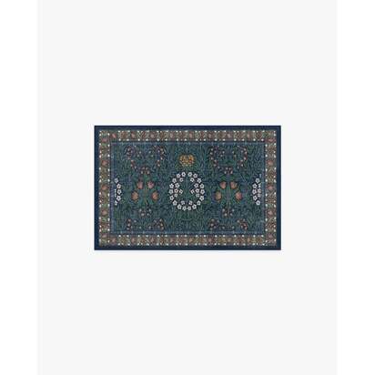Daisy & Oak Indigo Rug by Morris & Co. - 60 x 90 cm - All-In-One Rug