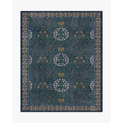 Daisy & Oak Indigo Rug by Morris & Co. - 245 x 305 cm - All-In-One Rug