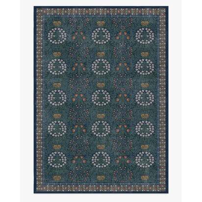 Daisy & Oak Indigo Rug by Morris & Co. - 305 x 425 cm - All-In-One Rug