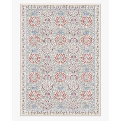 Daisy & Oak Ivory Flatwoven Rug by Morris & Co. - 305 x 425 cm - Rug + Pad System