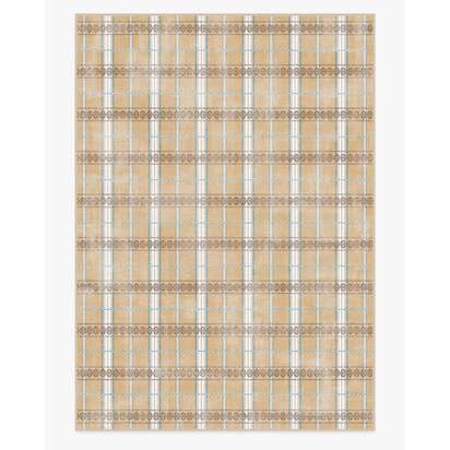 Hanover Check Natural Rug by Morris & Co. - 305 x 425 cm - All-In-One Rug