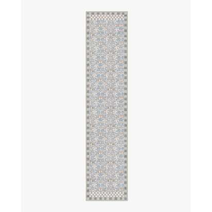 Oak & Blossom Grey Rug by Morris & Co. - 75 x 365 cm - All-In-One Rug