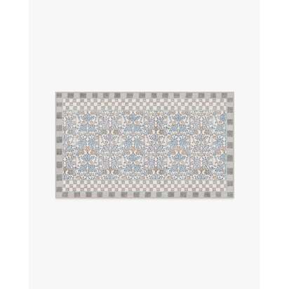 Oak & Blossom Grey Rug by Morris & Co. - 90 x 150 cm - All-In-One Rug