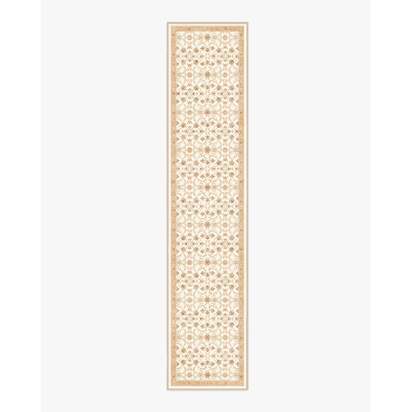 Persian Scroll Cream Rug by Morris & Co. - 75 x 365 cm - All-In-One Rug