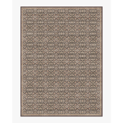 Persian Scroll Dark Wood Rug by Morris & Co. - 275 x 365 cm - All-In-One Rug
