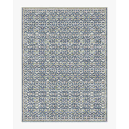 Persian Scroll Slate Blue Rug by Morris & Co. - 275 x 365 cm - All-In-One Rug