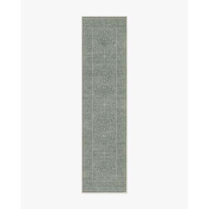 Walthamstow Sage Green Rug by Morris & Co. - 75 x 305 cm - All-In-One Rug