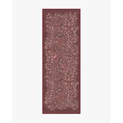 Wild Tulip & Vine Burgundy Rug by Morris & Co. - 245 x 305 cm - All-In-One Rug