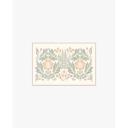 Woodbell & Anemone Cream Rug by Morris & Co. - 60 x 90 cm - All-In-One Rug