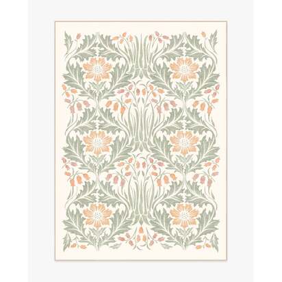 Woodbell & Anemone Cream Rug by Morris & Co. - 150 x 215 cm - All-In-One Rug