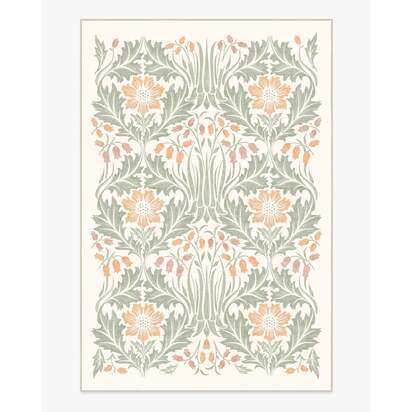 Woodbell & Anemone Cream Rug by Morris & Co. - 200 x 290 cm - All-In-One Rug