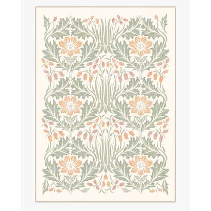 Woodbell & Anemone Cream Rug by Morris & Co. - 305 x 425 cm - All-In-One Rug