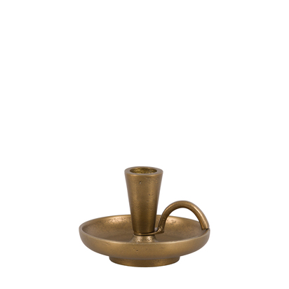 Chelsea Brass Dinner Candle Holder
