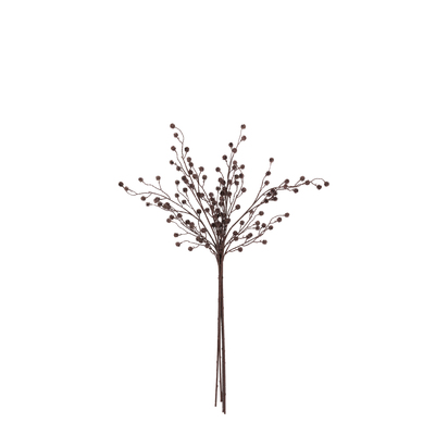 Ambleside Brown Rustic Berry Stem (5pk)