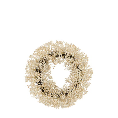 Lewes Natural Gypsophila Wreath