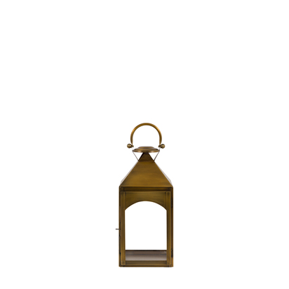 Richmond Metal Lantern Gold SMALL