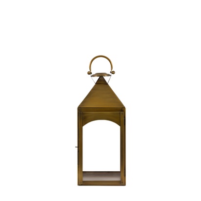 Richmond Metal Lantern Gold LARGE