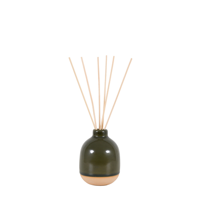 Arezzo Ceramic Glazed Diffuser 200ml Olive