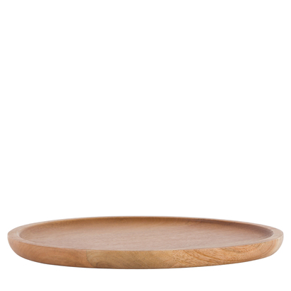 Stow Mango Wood Round Decorative Tray