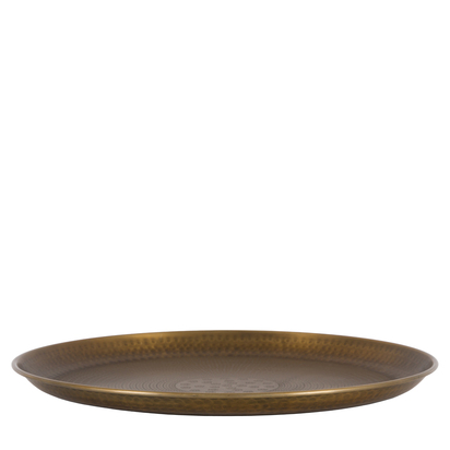Sorrento Metal Tray Gold