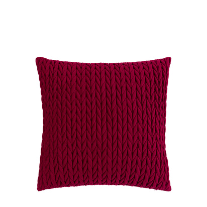 Verona Cushion Merlot (2pk) Poly Filled