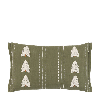 Keswick Tree Embroidered Cushion Poly Filled