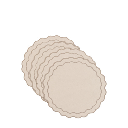 Kensington Scallop Placemats (4pk)