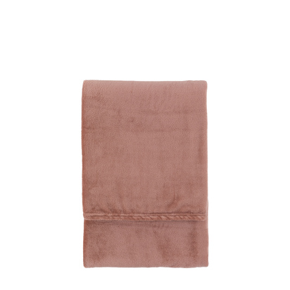 Windermere Super Soft Flannel Fleece Throw Pink