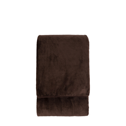 Keswick Toasty Fleece Throw Chocolate