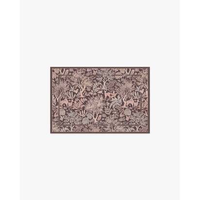 Elowen Burgundy Rug - 90 x 150 cm - All-In-One Rug