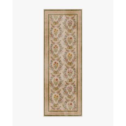 Bronwyn Natural Multicolour Flatwoven Rug - 75 x 215 cm - Rug + Pad System