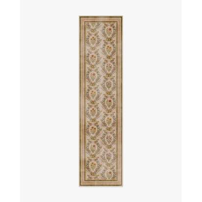 Bronwyn Natural Multicolour Flatwoven Rug - 75 x 305 cm - Rug + Pad System