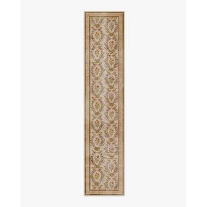 Bronwyn Natural Multicolour Flatwoven Rug - 75 x 365 cm - Rug + Pad System