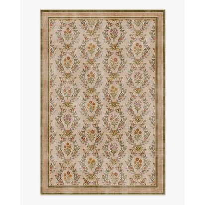 Bronwyn Natural Multicolour Flatwoven Rug - 200 x 290 cm - Rug + Cushioned Pad System