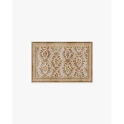 Bronwyn Natural Multicolour Flatwoven Rug - 275 x 365 cm - Rug + Cushioned Pad System