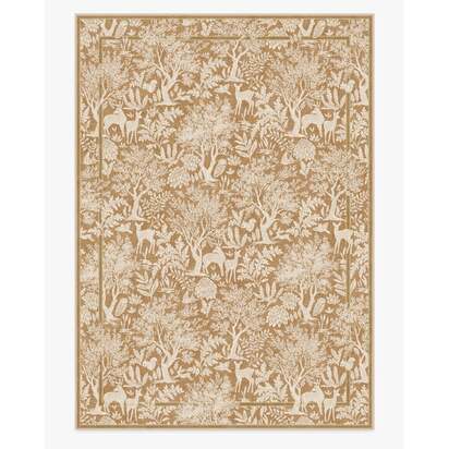 Elowen Ochre Rug - 305 x 425 cm - All-In-One Rug