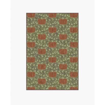 Pumpkin Patch Green Rug - 120 x 185 cm - All-In-One Rug