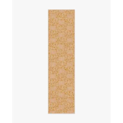 Pumpkin Patch Gold Flatwoven Rug - 75 x 305 cm - Rug + Pad System