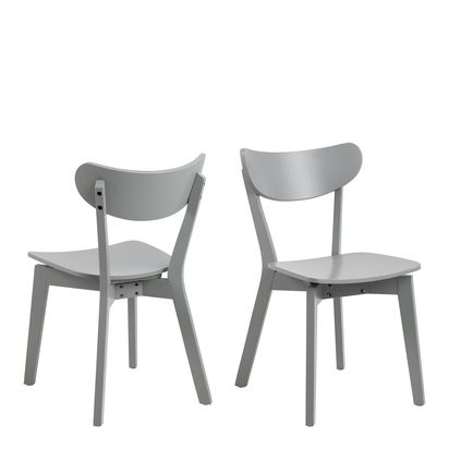 Harper 3 Dining Chair in Grey (Set of 2)