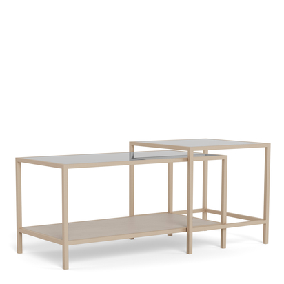 Rowan Coffee Table Set in Grey (Set of 2)