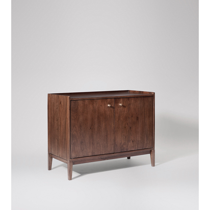 Newham Sideboard, Dark Brown Mango Wood