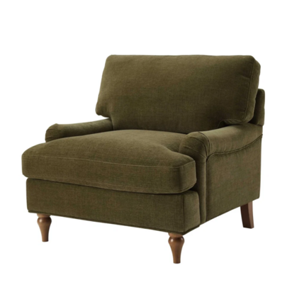 Hampshire Armchair - Chenille Olive