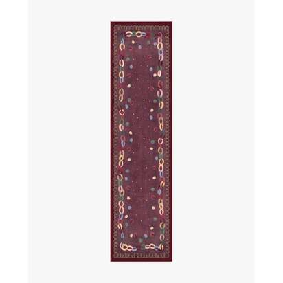 Garland Glow Red Flatwoven Rug - 60 x 90 cm - Rug + Pad System