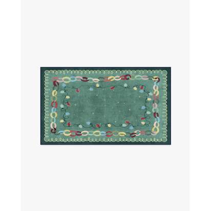 Garland Glow Green Rug - 90 x 150 cm - All-In-One Rug