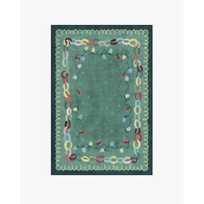 Garland Glow Green Rug - 120 x 185 cm - All-In-One Rug