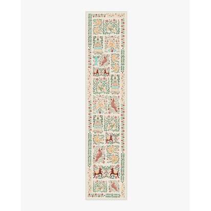 Merriweather Cream Flatwoven Rug - 75 x 365 cm - Rug + Pad System