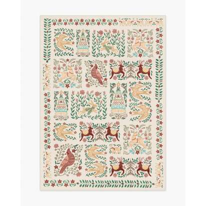 Merriweather Cream Flatwoven Rug - 150 x 215 cm - Rug + Pad System