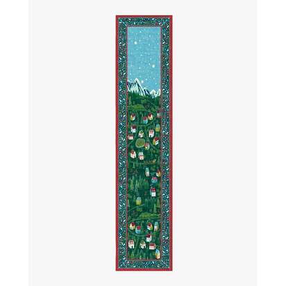 Merry Village Green Rug - 75 x 365 cm - All-In-One Rug