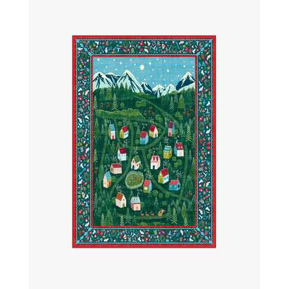 Merry Village Green Rug - 120 x 185 cm - All-In-One Rug